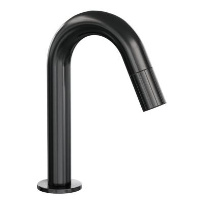 BRAUER Stripe Fonteinkraan - opbouw - gebogen uitloop - gunmetal geborsteld PVD 5-GM-464