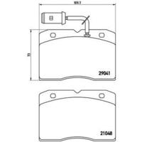 Remblokken set PA6012 - thumbnail
