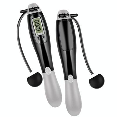 2 stuks sport elektronische tellen draad springtouw stijl: draadloos