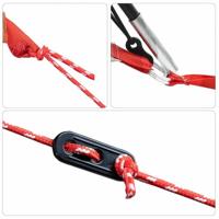 Zwembad Tent met dak Zeegroen 366 x 305 x 231 cm Polyester - thumbnail