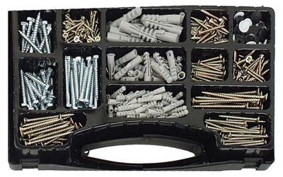 Mannesmann houtschroevenset 620-delig Mannesmann houtschroevenset 620-delig