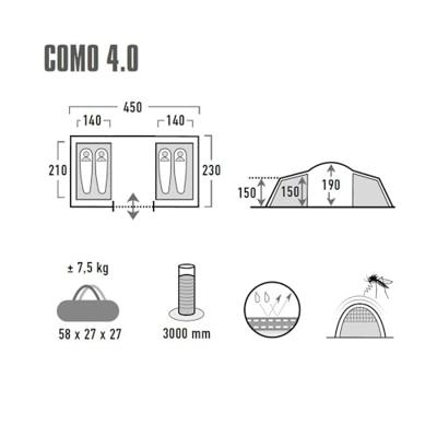 High Peak Como 4.0 tent