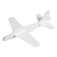 Creativ Company Https://www.cchobby.nl/vliegtuigen-l-19-cm-b-17-5-cm-wit-2-stuk-1-doos - thumbnail