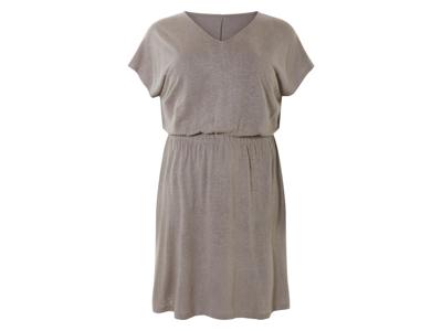 esmara Linnen damesjurk (Taupe, 3XL (56/58))