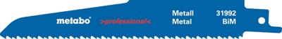 Metabo 631992000 5 zaagbladen, metaal 150 5 stuk(s)