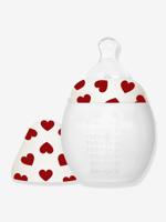 BibRond-fles 240 ml ELHEE wit, bedrukt - thumbnail