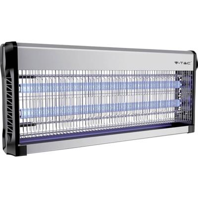V-TAC VT-3240 11182 Insectenvernietiger UV-lamp 40 W (Ø x h) 655 mm x 93.5 mm Aluminium, Zwart 1 stuk(s)