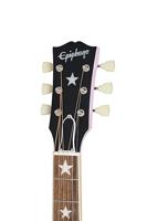 Epiphone Modern Collection J-180 LS Pink elektrisch-akoestische westerngitaar met koffer - thumbnail