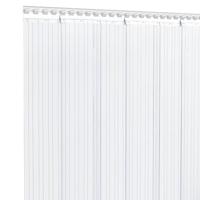 VidaXL Deurgordijn 200x1,6 mm 25 m pvc transparant - thumbnail