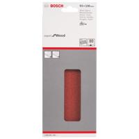 Bosch Accessories 2608605296 Oscillerend schuurpapier Geperforeerd Korrelgrootte (num) 80 (l x b) 230 mm x 93 mm 10 stuk(s) - thumbnail