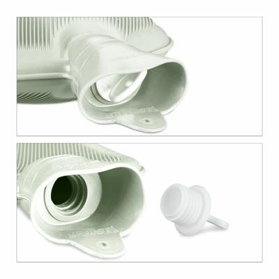 Relaxdays warmwater kruik lichtgroen 2 l | 6 stuks Relaxdays warmwater kruik lichtgroen 2 l | 6 stuks