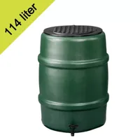 Harcostar regenton 114 liter groen - thumbnail