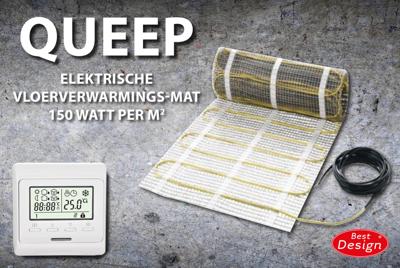 Best Design Vloerverwarming Queep Elektrische Vloerverwarmingsmat 9m2