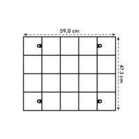 Elho Loft Urban verticaal tuinieren rek 48x59 cm - thumbnail