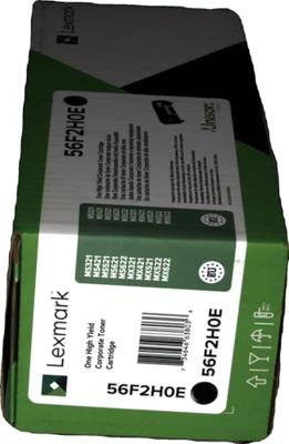 Toner Lexmark 56F2H0E Zwart