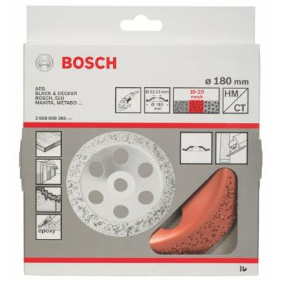 Bosch Accessoires Hardmetalen komschijf 180 x 22,23 mm; medium, schuin 1st - 2608600366