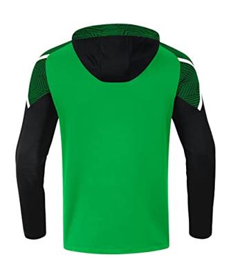 JAKO 6722 Sweater Met Kap Performance - Zachtgroen/Zwart - S