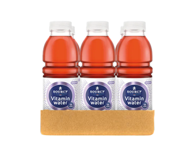Sourcy vitaminwater braam acai pet (6x 50cl)