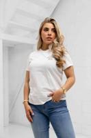 Guess Naturescape Easy T-Shirt Dames Wit - Maat L - Kleur: Wit | Soccerfanshop - thumbnail