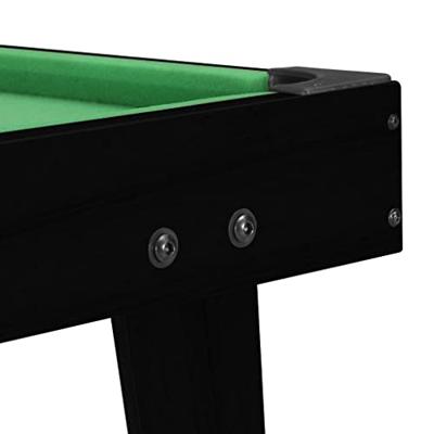 Minipooltafel 3 Feet 92x52x19 cm zwart en groen - thumbnail