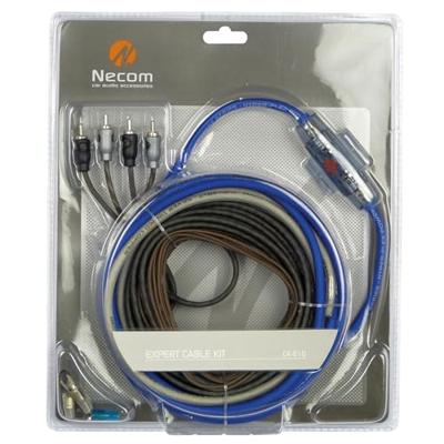 Necom Kabelset Expert CK-E10 10 mmÂ² tbv Versterker auto - 10-delig