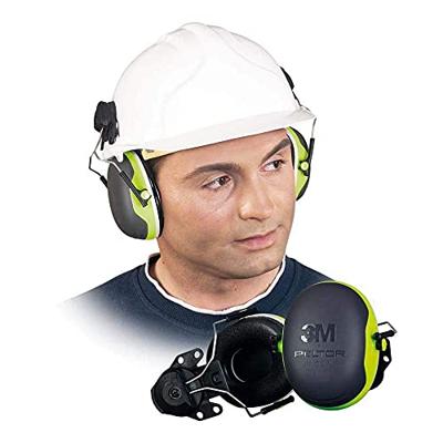 3M PELTOR X4P3 gehoorkappen met helmbevestiging Hi-Viz