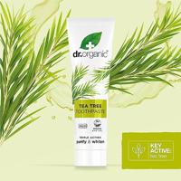 Dr Organic Tea Tree Purifying Toothpaste - thumbnail