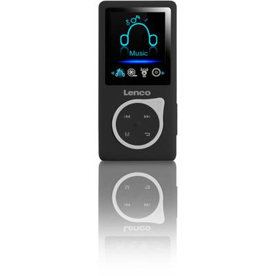 Lenco Xemio-668 MP3 speler 8 GB Zwart, Wit Lenco Xemio-668 MP3 speler 8 GB Zwart, Wit