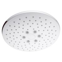 Hoofddouche VM Alor 1/2 Inch 3 Standen Ø 21.5cm Antikalk Waterbesparend Chroom/Wit - thumbnail