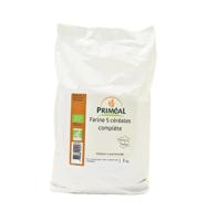 Primeal Volkoren 5-granenmeel bio 1 Kilogram - thumbnail