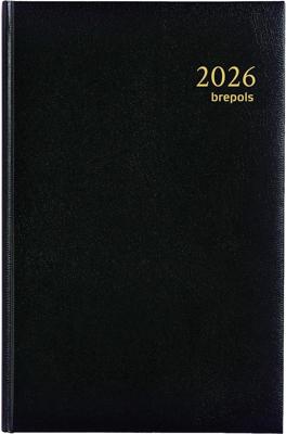 Brepols Agenda saturnus week 2026 lima zwart