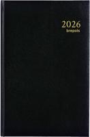 Brepols Agenda saturnus week 2026 lima zwart - thumbnail