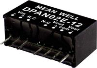 MEAN WELL DPAN02E-05 DC/DC-convertermodule 200 mA 2 W Aantal uitgangen: 2 x Inhoud 1 stuk(s) - thumbnail