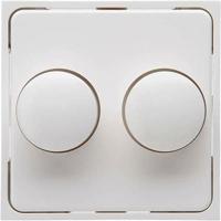 Kopp HK07 WIT afdekplaat + knop DUO dimmer - 4622035 - thumbnail