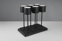 Trio Set van 6 tafellampjesFernandez zwart - R54096632 - thumbnail