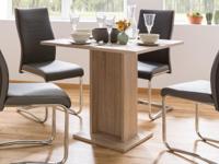 Eettafel CHRISTY vierkant 80 cm sonoma eik - thumbnail