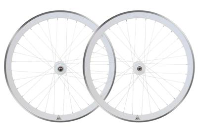 M-Wave Fixed Gear Wielset - Wit CNC
