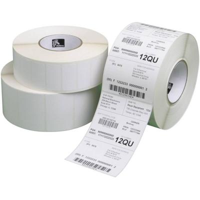 Zebra 3004840-T Rol met etiketten 76.2 x 44.45 mm Thermisch papier Wit 7000 stuk(s) Weer verwijderbaar Universele etiketten