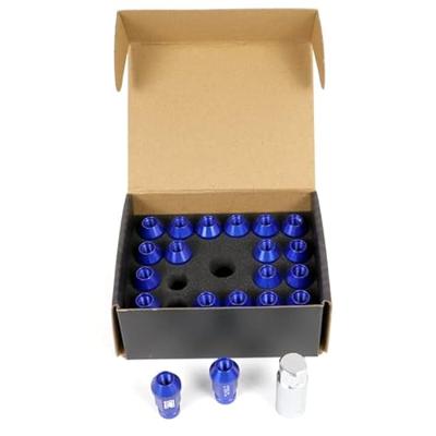 Set Bouten OMP 7075 Blauw 20 uds M14 x 1,25