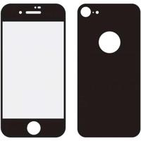 Mobilize Edge-To-Edge Glass Screen Protector Apple iPhone 8 Front and Back Pack Black Full Glue - thumbnail