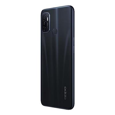 OPPO A53s Smartphone, 90 Hz 6,5 inch display, 5000 mAh batterij + 18 W snelladen, 13 MP drievoudige camera, 128 GB geheugen, Electric Black - Duitse versie