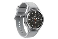 Samsung Galaxy Watch4 Classic, Runde LTE Smartwatch, Wear OS, drehbare Lünette, Fitnessuhr, Fitness-Tracker, 46 mm, Silver - thumbnail