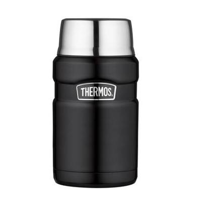 Thermos Voedseldrager King Zwart Mat 710 ml Thermos Voedseldrager King Zwart Mat 710 ml