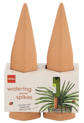 HEMA Waterdruppelaar terra cotta 18cm 2 stuks