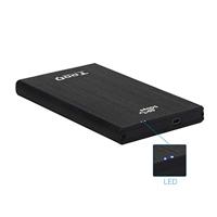 Externe Doos TooQ TQE-2522B 2.5" HD SATA III USB 3.0 Zwart - thumbnail
