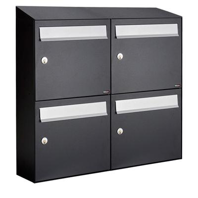 Allux Flow Set 2-Breed, 2-Hoog Met Dak Zwart - 40040070_2x2d