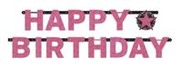 Happy Birthday Letterslinger Sparkling Pink - thumbnail