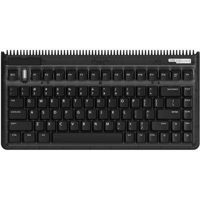 Iqunix OG80 Dark Side Wireless Mechanical Keyboard, gaming toetsenbord (Zwart, US lay-out, Cherry MX Brown, RGB leds, 80% (TKL), Hot-swappable, PBT, 2.4GHz | Bluetooth 5.1 | USB-C)