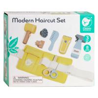 Classic World world houten speel kapperset modern, 8dlg. - thumbnail