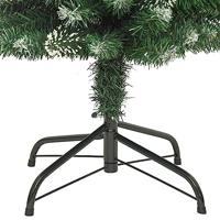 VidaXL Kunstkerstboom met standaard smal 120 cm pvc - thumbnail